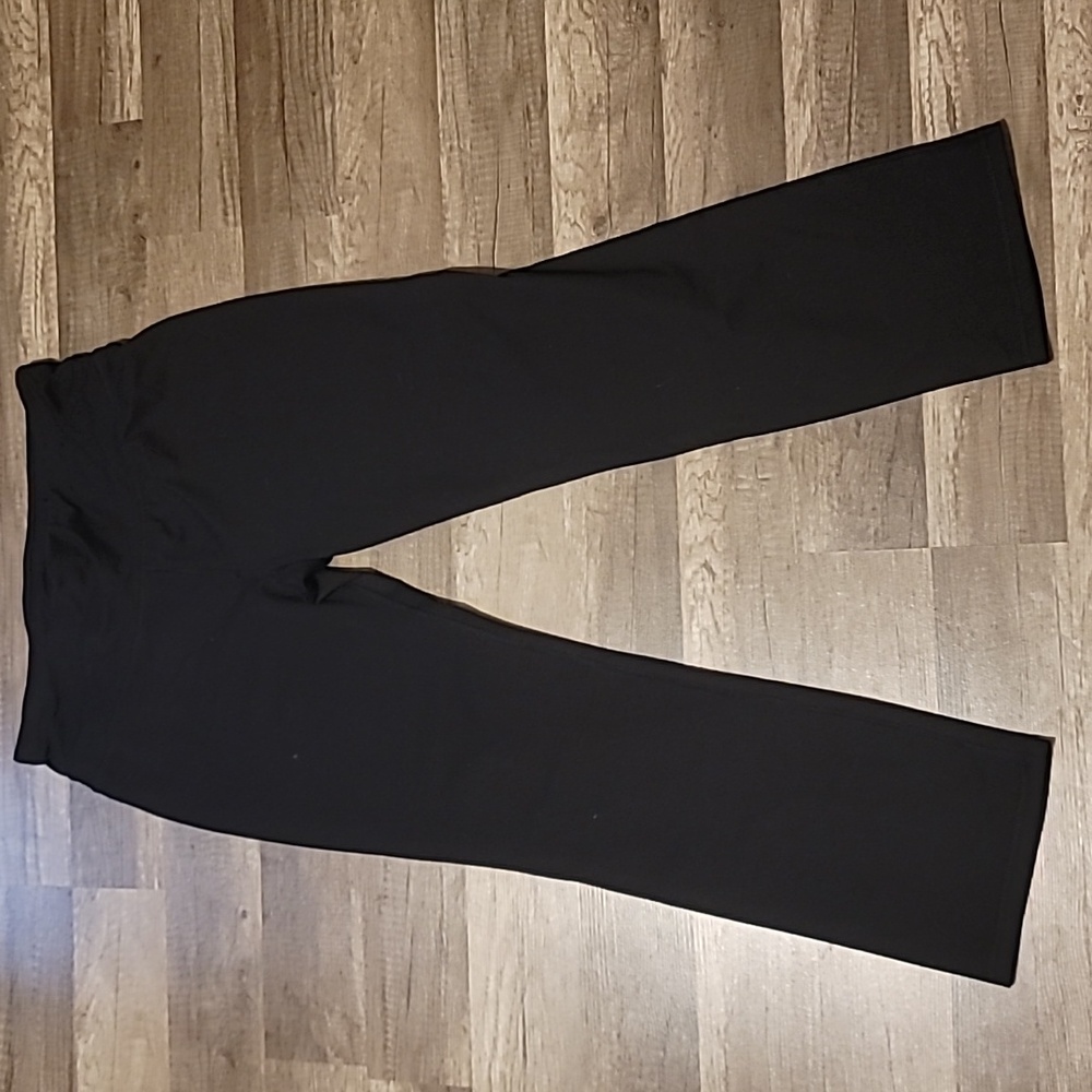 Avia black full length leggings size 12/14 short